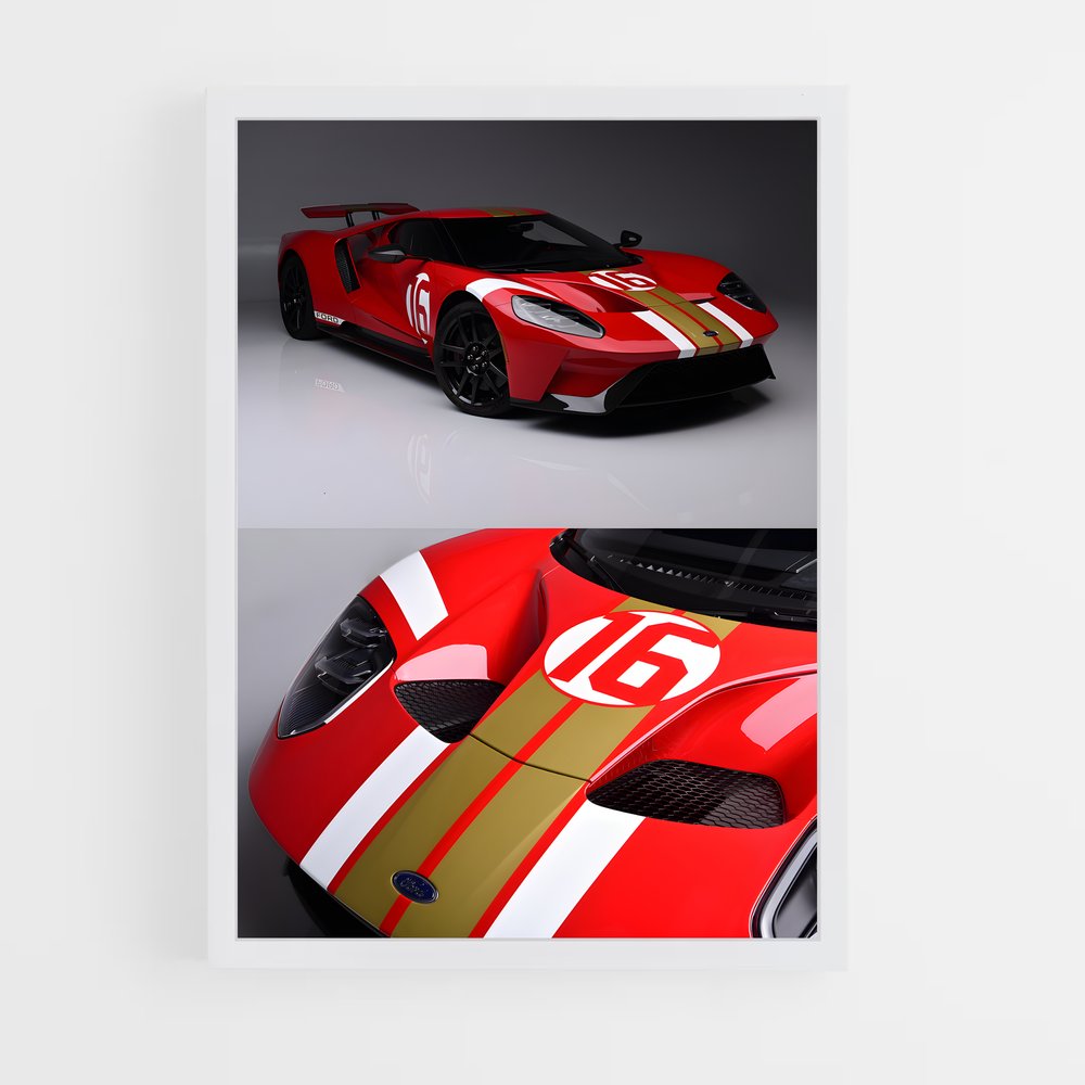 Poster heritage edition – affiche Ford (vue 3)